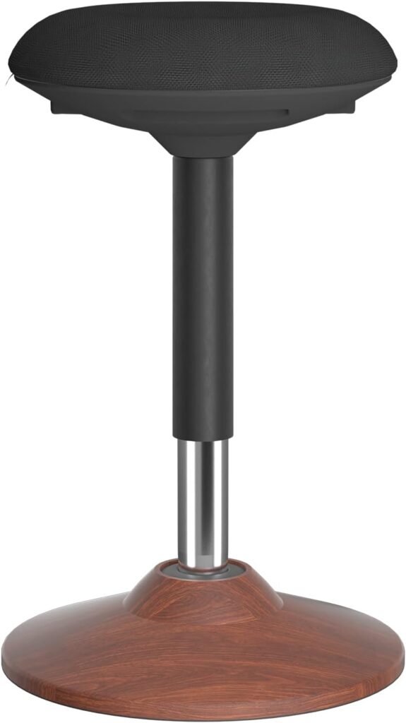 Active Wobble Stool for Standing Desk – Height Adjustable Ergonomic Office Stool