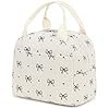 Espada Chic Butterfly Bow Insulated Lunch Bag for Girls