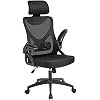 ESPADA Ergonomic High Back Office Chair with Padded Seat & Lumbar Support, Comfortable Computer Desk Chair for Home Office, Study & Work