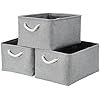 Espada Collapsible Storage Box, Fabric Storage Basket with Handles, Foldable Organiser for Bedroom, Living Room, Wardrobe and Shelves